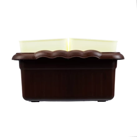 Набор для рассады Palisad 643451, поддон 444х185х82 мм, 10 горшочков по 460 мл. с выдвижным дном купить в Надыме