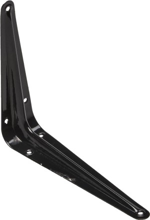 Уголок-кронштейн STAYER &quot;MASTER&quot;, 150х125мм, черный 37402-4 купить в Надыме