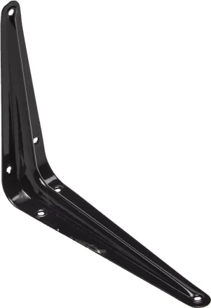 Уголок-кронштейн STAYER "MASTER", 150х125мм, черный 37402-4 купить в Надыме