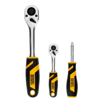 Набор инструментов Denzel 15814, 1/2&quot;, 1/4&quot;, CrV, S2, пластиковый кейс, 109 предметов купить в Надыме