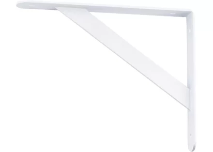 Кронштейн усиленный 500х350х30х4 мм белый СИБРТЕХ 94048 купить в Надыме