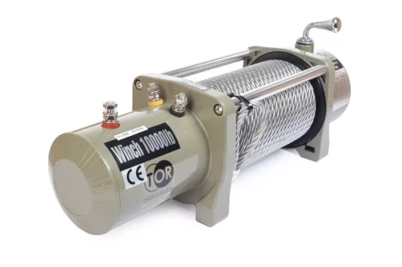 Лебедка автомобильная TOR ЛА S10000 г/п 4536 кг 28 м 12V 1141004 купить в Надыме