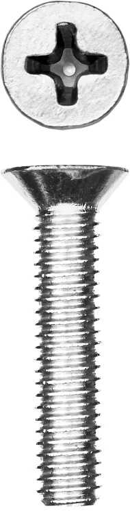Винт DIN 965, M4 x 20 мм, 17 шт, кл. пр. 4.8, оцинкованный, ЗУБР 303116-04-020 купить в Надыме