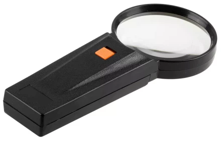 Лупа STAYER "STANDARD" с подсветкой, 3 кратное увеличение, диаметр линзы - 75мм 40522-75 купить в Надыме