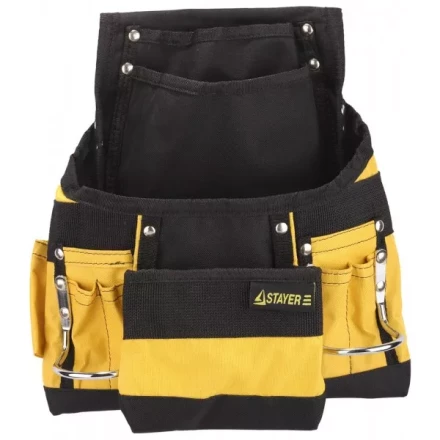 Сумка поясная STAYER для инструментов, нейлоновая, 10 карманов 38605 купить в Надыме