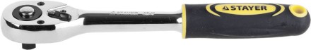 Трещотка для торцовых головок STAYER &quot;PROFI&quot;, Сr-V сталь, 45 зубцов, 3/8&quot; 27786-3/8 купить в Надыме