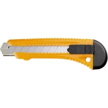 Нож,18 мм, выдвижное лезвие, металлическая направляющая  SPARTA 78973 купить в Надыме