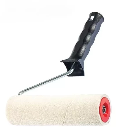 Валик "Велюр" пластмассовая ручка 250 мм ворс 4 мм D 40 мм шерсть  MATRIX 80889 купить в Надыме