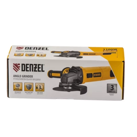 Угловая шлифмашина AG-125-1100 Denzel 26906 купить в Надыме