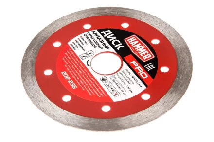 Круг алмазный HAMMER (206-235) Ф125х22мм по керамограниту купить в Надыме