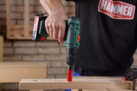 Коронка биметаллическая HAMMER Ф22х38мм 5/8" BiMETALL (224-003) купить в Надыме