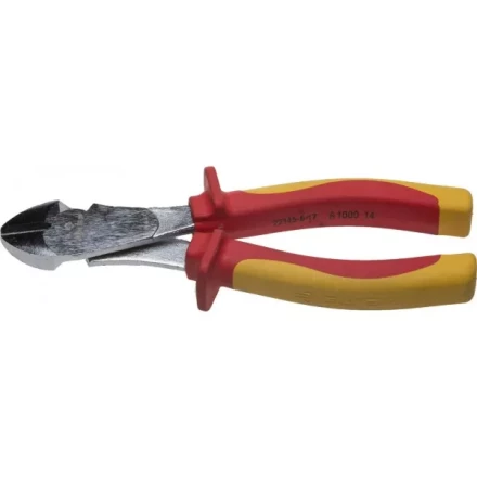 Бокорезы ЗУБР "ПРОФЕССИОНАЛ" "ПРОФИЭЛЕКТРИК", диэлектрические, усиленные, двухкомпонентная рукоятка, до ~1000В, 170мм 22145-6-17 купить в Надыме