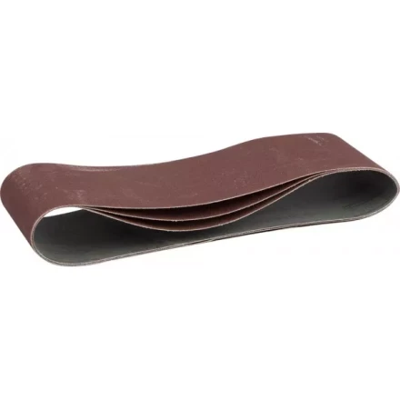 Лента шлифовальная бесконечная ЗУБР "МАСТЕР" на тканевой основе, для ЛШМ, P150, 100х610мм, 3шт 35543-150 купить в Надыме