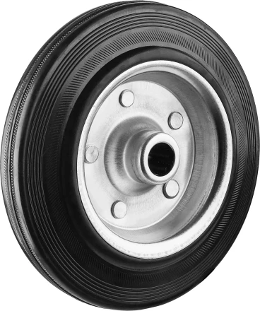 ЗУБР d 200 мм, г/п 185 кг, игольчатый подшипник, резина/металл, колесо, Профессионал (30936-200) купить в Надыме