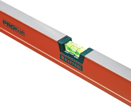 Уровень KRAFTOOL &quot;KRAFT-MAX&quot;, особо усиленный, 2 ампулы, 2 фрезерованные базовые поверхности, 180см 34721-180_z01 купить в Надыме