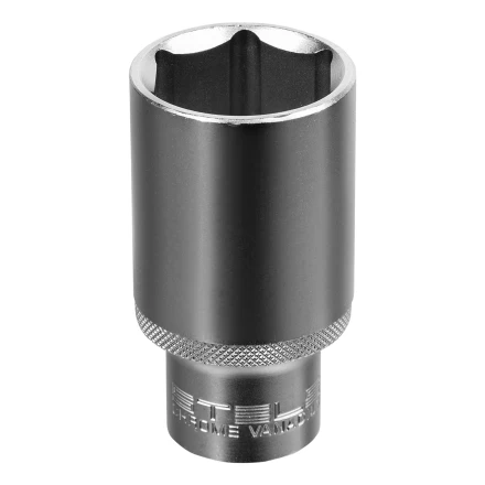 Головка торцевая удлиненная, 30 мм, шестигранная, CrV, под квадрат 1/2 Stels 13885 купить в Надыме