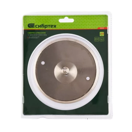 Сверло по керамической плитке и стеклу Сибртех 72737, 140 х 55 мм, шестигранный хвостовик, с центрующим сверлом купить в Надыме