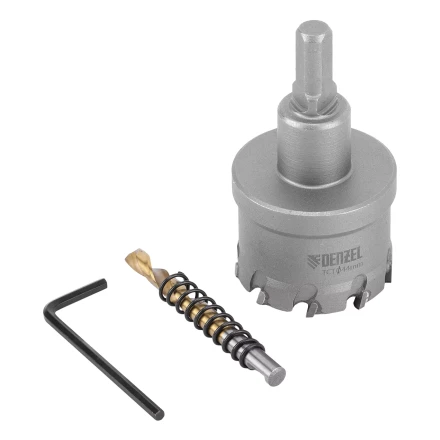 Коронка по металлу твердосплавная, 44 мм Denzel 724014 купить в Надыме