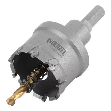 Коронка по металлу твердосплавная, 44 мм Denzel 724014 купить в Надыме