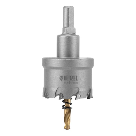 Коронка по металлу твердосплавная, 44 мм Denzel 724014 купить в Надыме