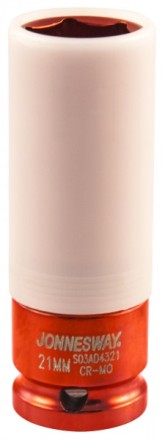 Головка ударная шестигранная 1/2&quot; М21  для л/с дисков S03АD4321 Jonnesway 99429 купить в Надыме
