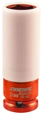 Головка ударная шестигранная 1/2" М21  для л/с дисков S03АD4321 Jonnesway 99429 купить в Надыме