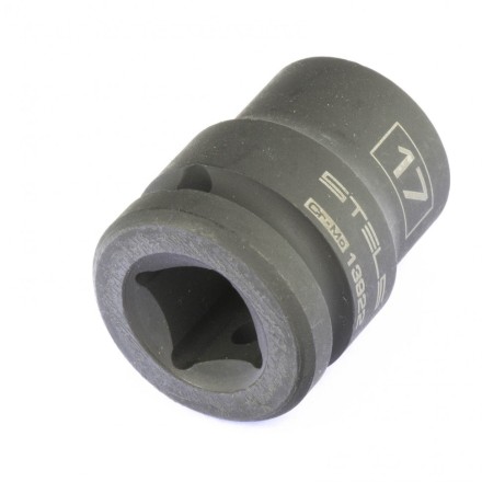 Головка ударная шестигранная 17 мм 1/2&quot; CrMo Stels 13922 купить в Надыме