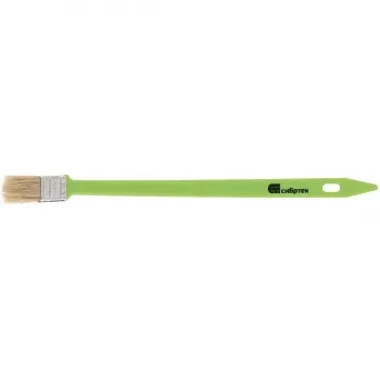 Кисть радиаторная 25 мм натуральная щетина пластиковая ручка Сибртех 83855 купить в Надыме