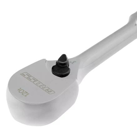 Ключ-трещотка 1/4" Gross 14050, CrV, 120 зубьев, цельнометаллический, хром купить в Надыме