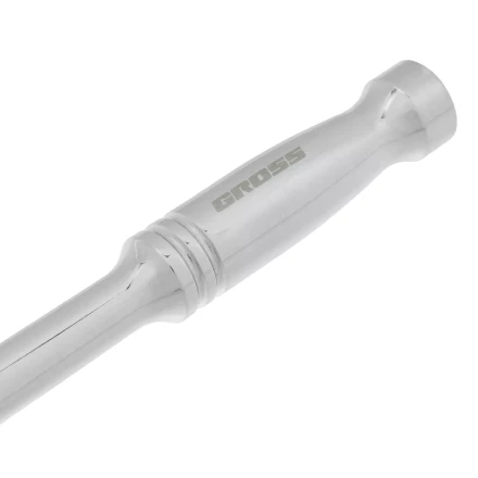 Ключ-трещотка 1/4" Gross 14050, CrV, 120 зубьев, цельнометаллический, хром купить в Надыме
