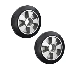 Колесо резиновое 180х50 мм без подшипника для тележек гидравлических BF/BF-III/DF-III/RHP/AC/DF/CW2 1000300 купить в Надыме