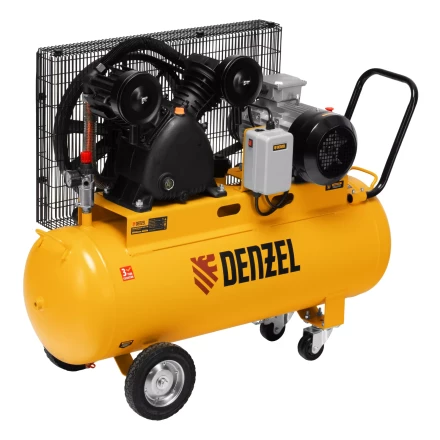 Компрессор воздушный рем. привод Denzel BCV 4000-T/100, 4,0 кВт, 100 литров, 690 л/мин купить в Надыме