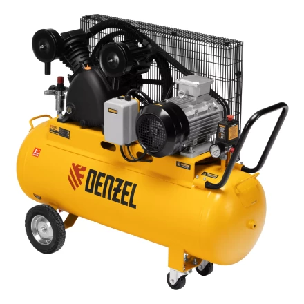 Компрессор воздушный рем. привод Denzel BCV 4000-T/100, 4,0 кВт, 100 литров, 690 л/мин купить в Надыме