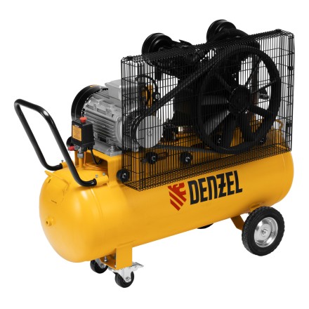 Компрессор воздушный рем. привод Denzel BCV 4000-T/100, 4,0 кВт, 100 литров, 690 л/мин купить в Надыме