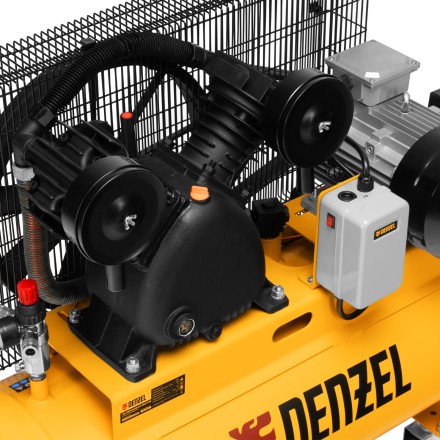 Компрессор воздушный рем. привод Denzel BCV 4000-T/100, 4,0 кВт, 100 литров, 690 л/мин купить в Надыме