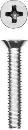 Винт DIN 965, M4 x 25 мм, 15 шт, кл. пр. 4.8, оцинкованный, ЗУБР 303116-04-025 купить в Надыме