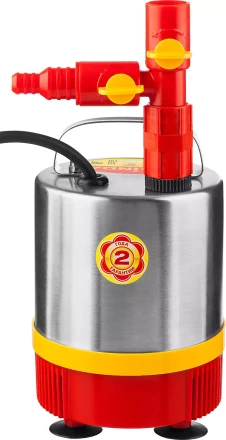 Насос GRINDA фонтанный д/чистой воды, нерж. сталь, 3 насадки, пропуск. способ. 1400 л/ч, высота подачи воды 1,9 м, 38 Вт GFPP-23-1.9 купить в Надыме