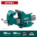 Тиски KRAFTOOL STEEL стальные 32701-100 купить в Надыме