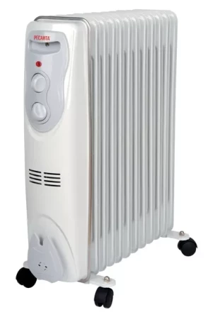 Маслянный радиатор обогреватель электрический Ресанта ОМ-12Н купить в Надыме