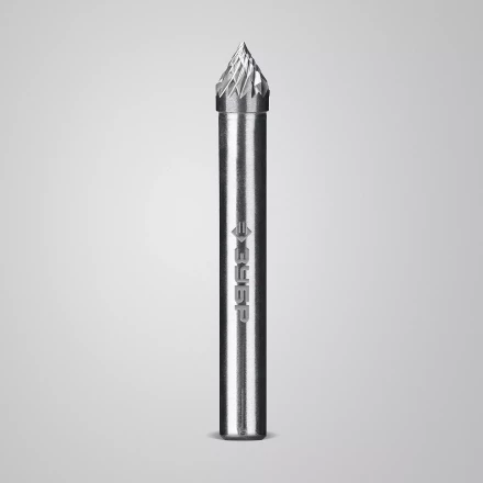 Зубр Твердосплавная борфреза J - зенкер с вершиной 60°, 6 х 5 мм (28808-6-5) купить в Надыме