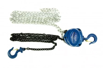 Таль цепная 2 т h подъема 2,5 м расстояние между крюками 400 мм Stels 51946 купить в Надыме