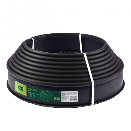 Бордюр "Лента" черный Сибртех 64550 купить в Надыме