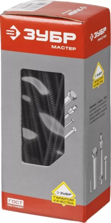 Саморезы ЗУБР СГМ 127 х 4.8 мм фосфатированное покрытие 90 шт гипсокартон-металл Профессионал (300011-48-127) купить в Надыме