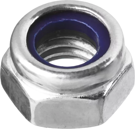 Гайки DIN 985 с нейлоновым кольцом пакет серия ЭКСПЕРТ купить в Надыме