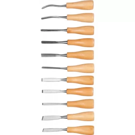 Набор DEXX: Стамески фигурные &quot;МИНИ&quot; с деревянной ручкой, 11шт 1834-H11_z01 купить в Надыме