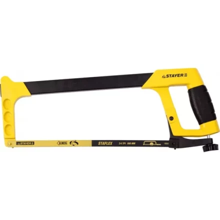 Ножовка по металлу STAYER RX700-HERCULES, металлическая обрезиненная ручка, натяжение 100 кг, 300 мм 2-15791_z01 купить в Надыме