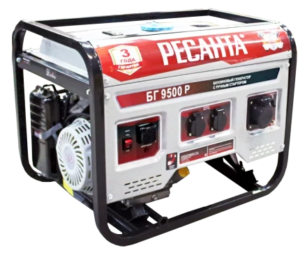 Бензогенератор  Ресанта БГ 9500 Р купить в Надыме