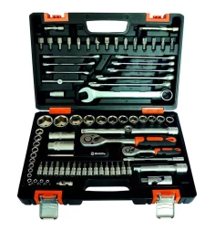 Набор инструментов Вихрь 1/2" 1/4" 82 предм кейс