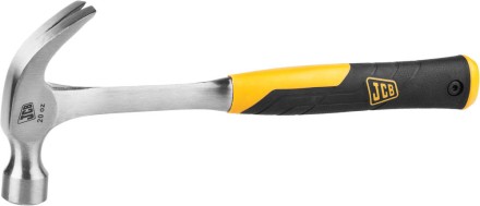 Молоток-гвоздодер JCB цельнокованый, двухкомпонентная виброгасящая рукоятка, 550г JHM004 купить в Надыме