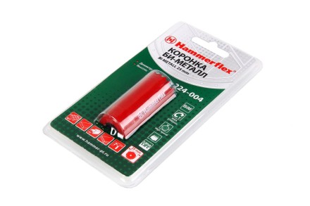 Коронка биметаллическая HAMMER Ф25х38мм 5/8&quot; BiMETALL (224-004) купить в Надыме